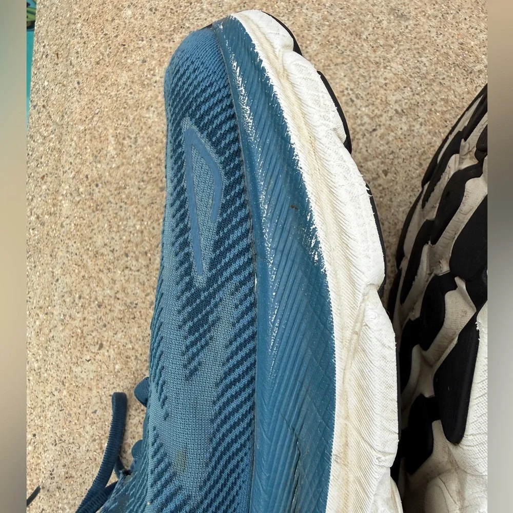 Hoka Clifton 9 Midnight Ocean/Bluesteel Running Shoes - Picture 3 of 11